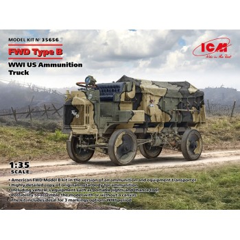 ICM FWD Type B WWI US Ammunition Truck 1/35 35656
