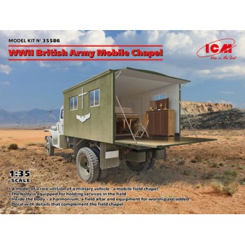 ICM British WWII Army Mobile Chapel 1/35 35586