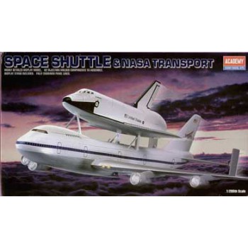 ACADEMY SHUTTLE + 747 CARRIER 1/88 1640