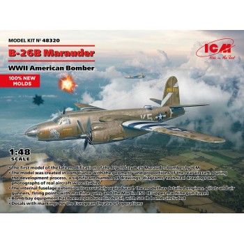 ICM B-26B Marauder WWII American Bomber 1/48 48320