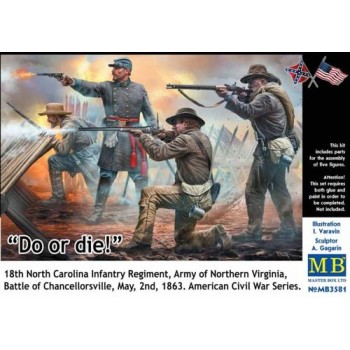 master box Do or die! 18th North Carolina Infantry Regiment 1/35 MB3581