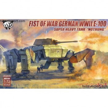 model collect Fist of War German WWII E100 Super Heavy Tank Nothung 1/72 UA72126