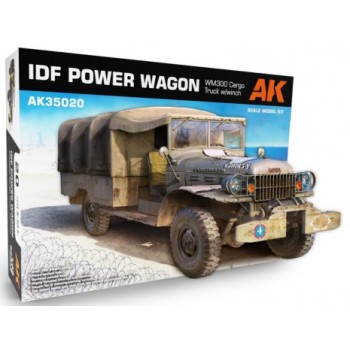 AK interactive IDF POWER WAGON WM300 CARGO TRUCK W/WINCH 1/35 AK35020