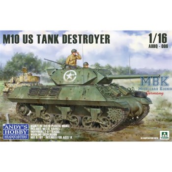 TAKOM Andy's Hobby Headquarters U.S. M10 Tank Destroyer "Wolverine" 1/16 AHHQ-006