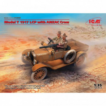 ICM Model T 1917 LCP with ANZAC Crew 1/35 35668