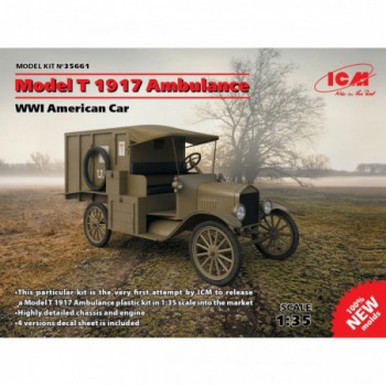 ICM Ford Model T Ambulance 1/35 35661