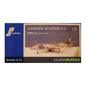 PJ production Hawker Hunter F.4 contains DACO 1/72 721014