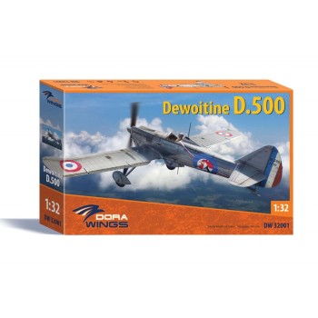 dora wings DEWOITINE D.500 - ARMÉE DE L’AIR 1938 1/32 DW32001