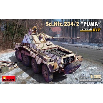 miniart Sd.Kfz.234/2 'Puma' Interior Kit 1/35 35414