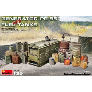 miniart Generator PE-95 With Fuel Tanks 1/35 35662
