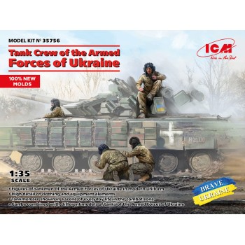 ICM Tank Crew Of The Armed Forces Of Ukraine 1/35 35756