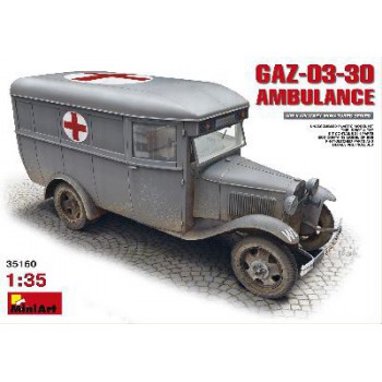 MINIART GAZ-03-30 AMBULANCE SOVIETIQUE 1941 1/35