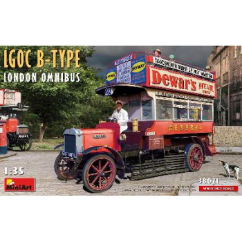 MINIART LGOC B-TYPE OMNIBUS LONDONIEN - 1920 1/35 38021