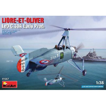 MINIART LIORE ET OLIVIER LeO C.30A (Début De Production) - AERONAVALE FRANÇAISE 1937 1/35 41007