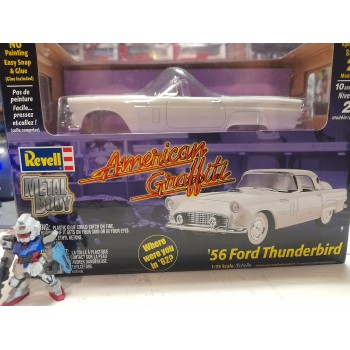 revell AMERICAN GRAFFITI '56 FORD THUNDERBIRD METAL BODY 1/25 851512