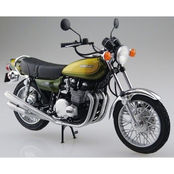 Aoshima KAWASAKI Z1 900 SUPER4 '73 WITH CUSTOM PARTS 1/12 06266