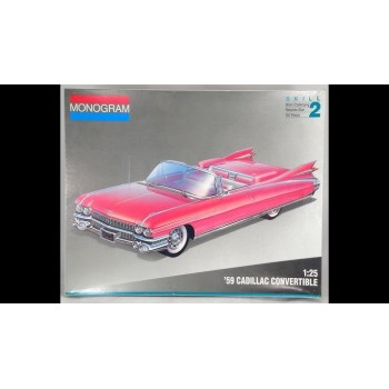 revell monogram '59 cadillac convertible 1/25 2957