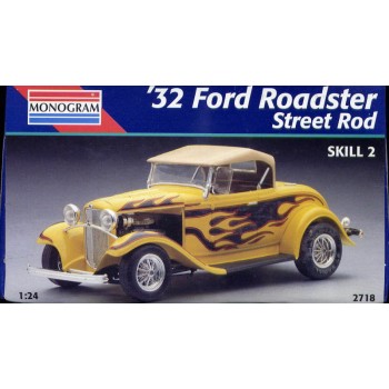 revell monogram '32 Ford roadster street rod 1/24 2718