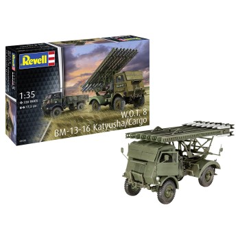 revell W.O.T. 8 BM-13-16 Katyusha/Cargo 1/35 03338