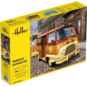 heller RENAULT Estafette 1/24 80743