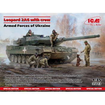 ICM Leopard 2A6 of the Armed Forces of Ukraine 1/35 35013