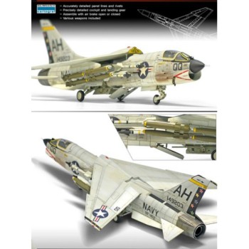 ACADEMY USN F-8E VF-162 The Hunters 1/72 12521