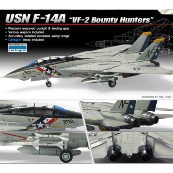 ACADEMY F-14A VF-2 1/72 12532