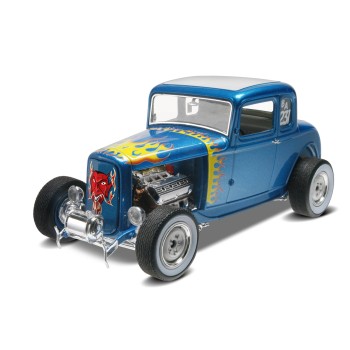 revell MONOGRAM 1932 FORD 5 WINDOW COUPE 2N1 1/25 854228