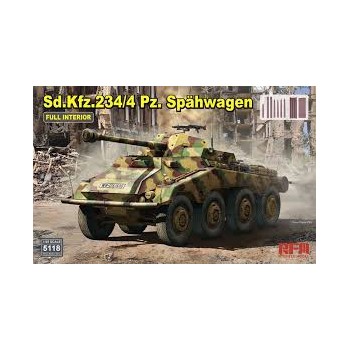 RFM Rye Field Model Sd.Kfz. 234/4 Pz. Spähwagen with Full Interior 1/35 RFM5118