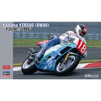 Hasegawa Yamaha YZR500 (0W98) « TECH21 1988 » 1/12 21762