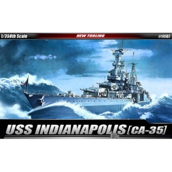 ACADEMY U.S.S CA-35 Indianapolis 1/350 14107