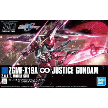 bandai Gundam Gunpla HG 1/144 231 Infinite Justice Gundam 4573102589309