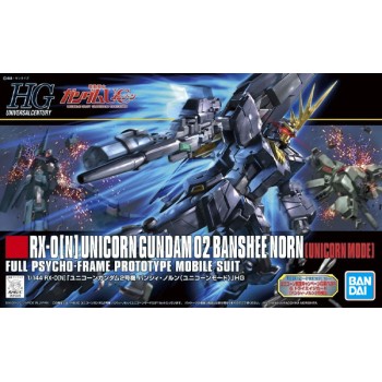 bandai Gundam Gunpla HG 1/144 153 Unicorn Gundam 2 Banshee Norn Unicorn Mode 4573102558831