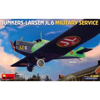 miniart  JUNKERS-LARSEN JL.6. MILITARY SERVICE 1/48 48013
