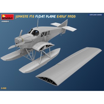 miniart  JUNKER F13 FLOAT PLANE. EARLY PROD 1/48 48004