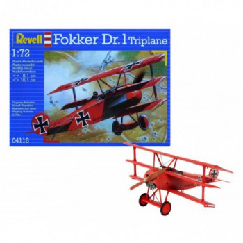 revell Fokker Dr. 1 triplan 1/72 04116