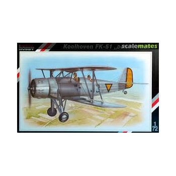 spécial hobby  Koolhoven FK-51 "Dutch Version" 1/72 SH72048