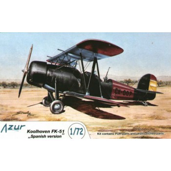 AZUR Koolhoven FK-51 'Spanish version' 1/72 A064