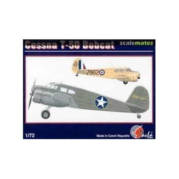 Pavla models Cessna T-50 Bobcat (side A) 1/72 72022