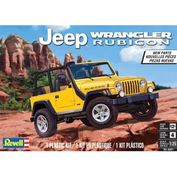revell Jeep Wrangler Rubicon 1/25 854501