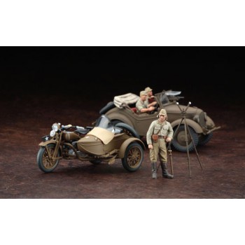 HASEGAWA SIDECAR TYPE97 + KUROGANE 1/48 36502