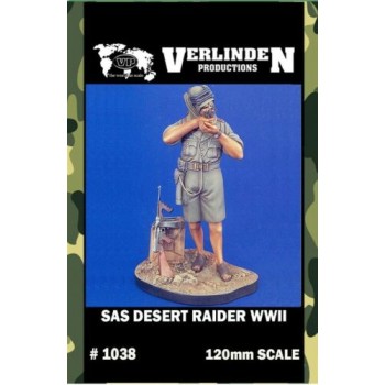 verlinden  SAS Desert Raider WWII 120mm 1/16 1038