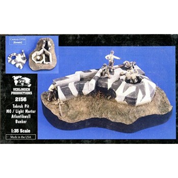 verlinden Tobruk Pit MG/Mortar Atlantic Wall 1/35 2156