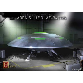 PEGASUS AREA 51 UFO 1/72 9100