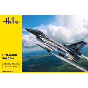 heller F-16 Dark Falcon 1/48 30411