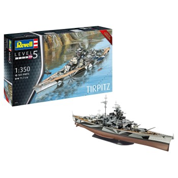 revell Battleship Tirpitz 1/350 05096