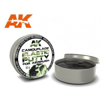 AK interactive CAMOUFLAGE ELASTIC PUTTY FOR AIRBRUSH AK8076