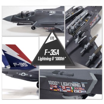 ACADEMY F-35A Lightning II « 1000th » 1/72 12591