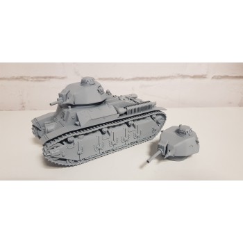 Hobby pam char renault D2 impression 3D résine 1/35
