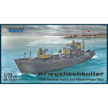 spécial hobby spécial navy KRIEGSFISCHKUTTER 1/72 SN72007